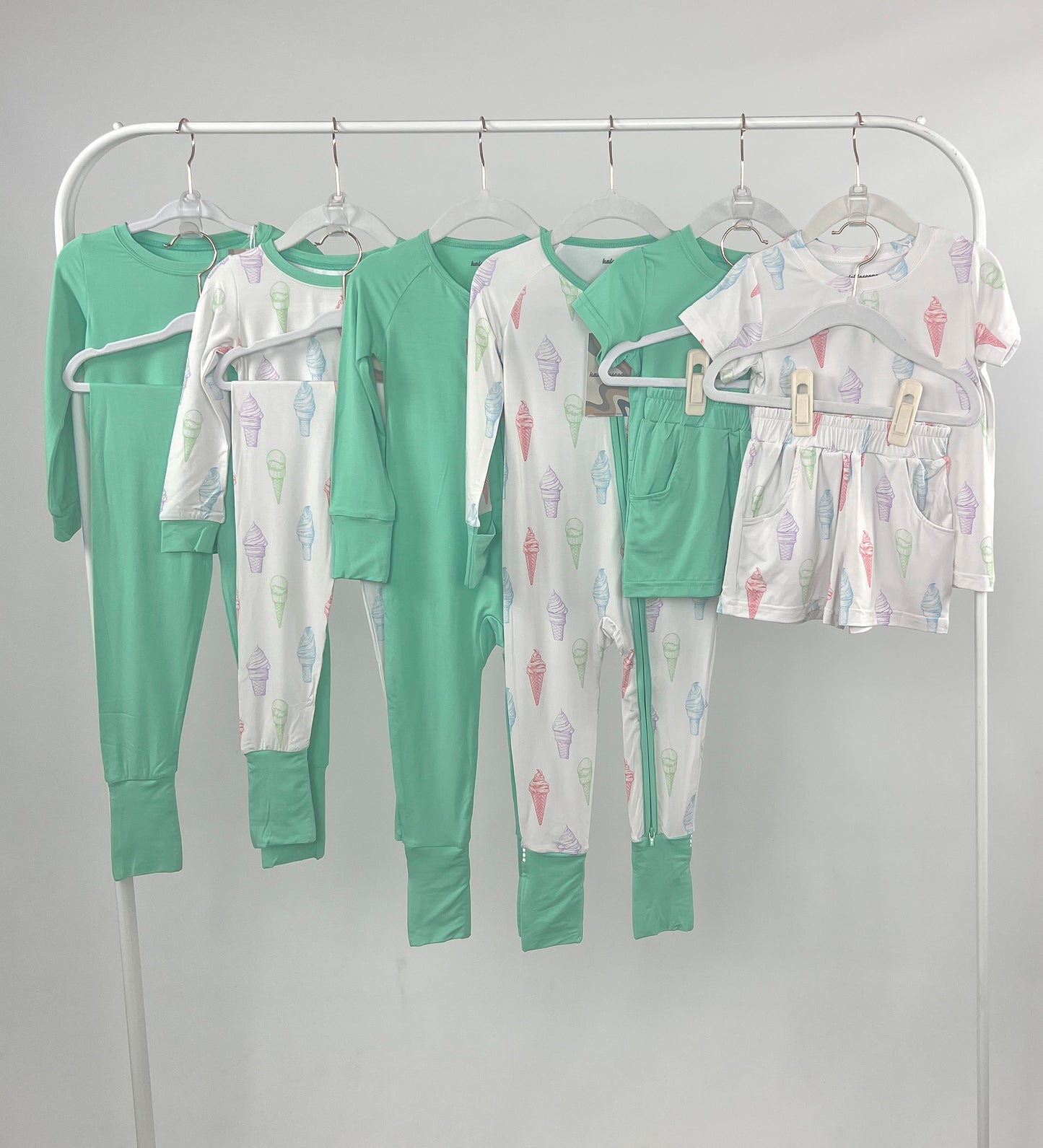 Matching Bamboo T-Shirt and Shorts Set - Brain Freeze