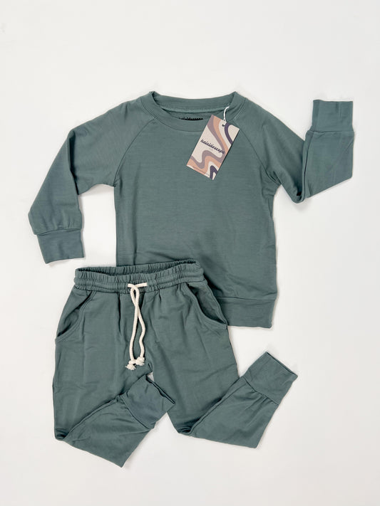 Bamboo Jogger Set - Storm