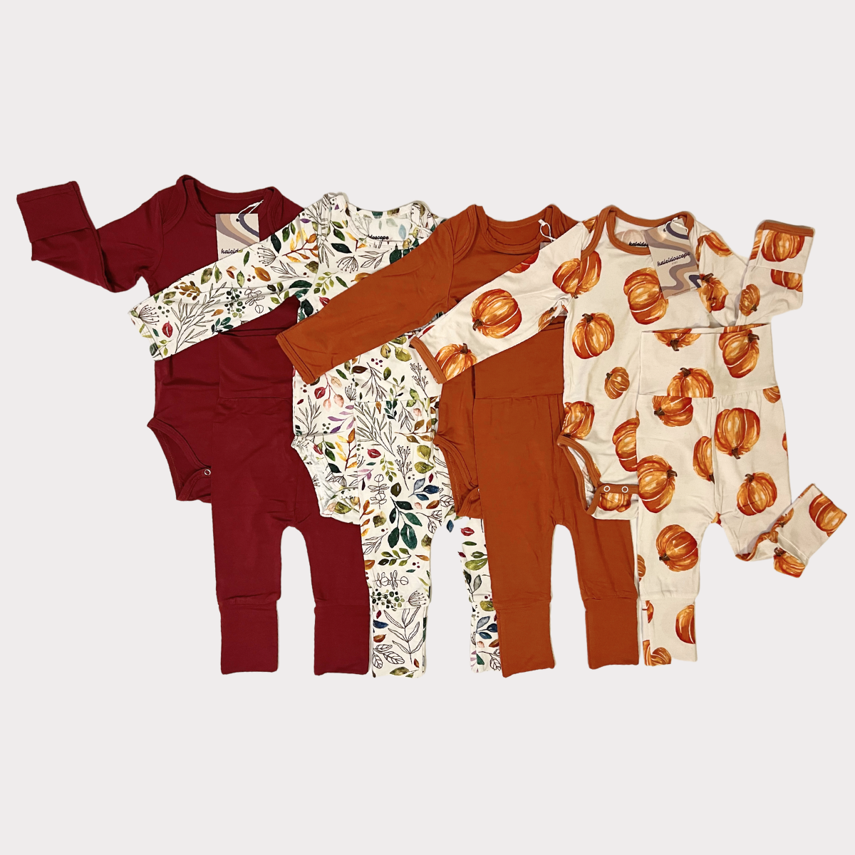 Bamboo Bodysuit and Leggings Set - Pumpkin Patch