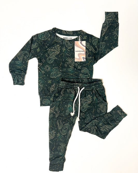 Bamboo Jogger Set - Celestial Skies