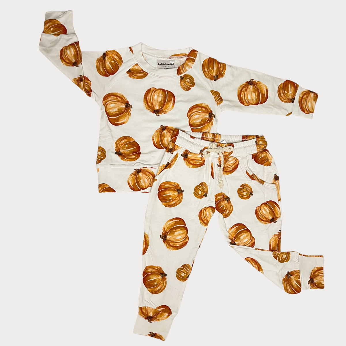 Bamboo Jogger Set - Pumpkin Patch