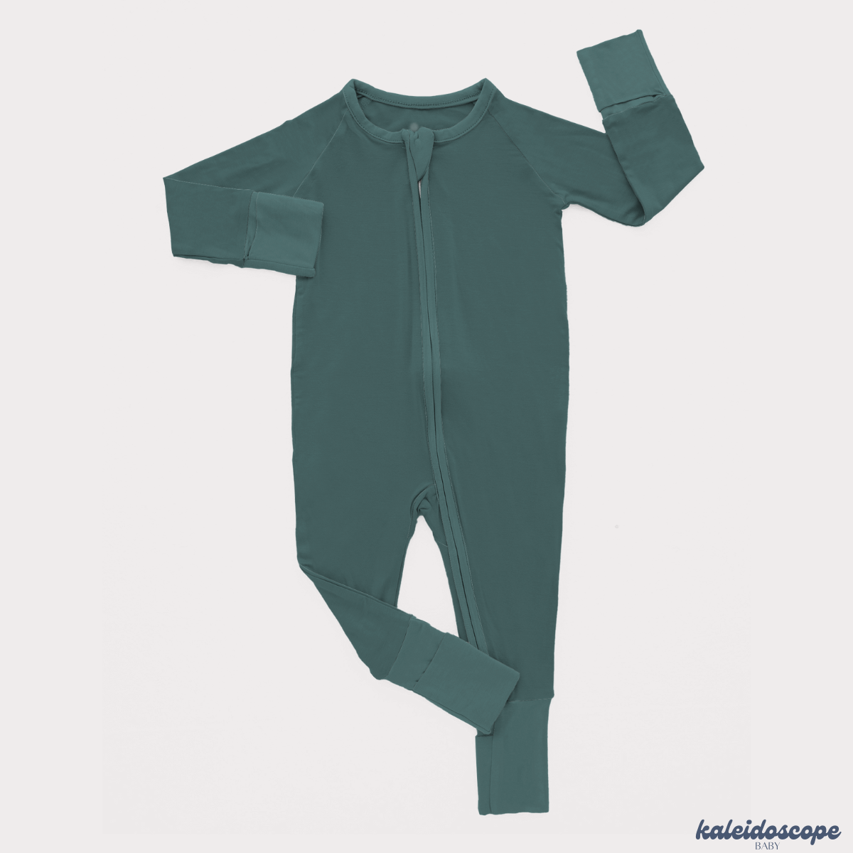 Double Zip Convertible Bamboo Romper - Pine Grove - READ SIZING NOTE!